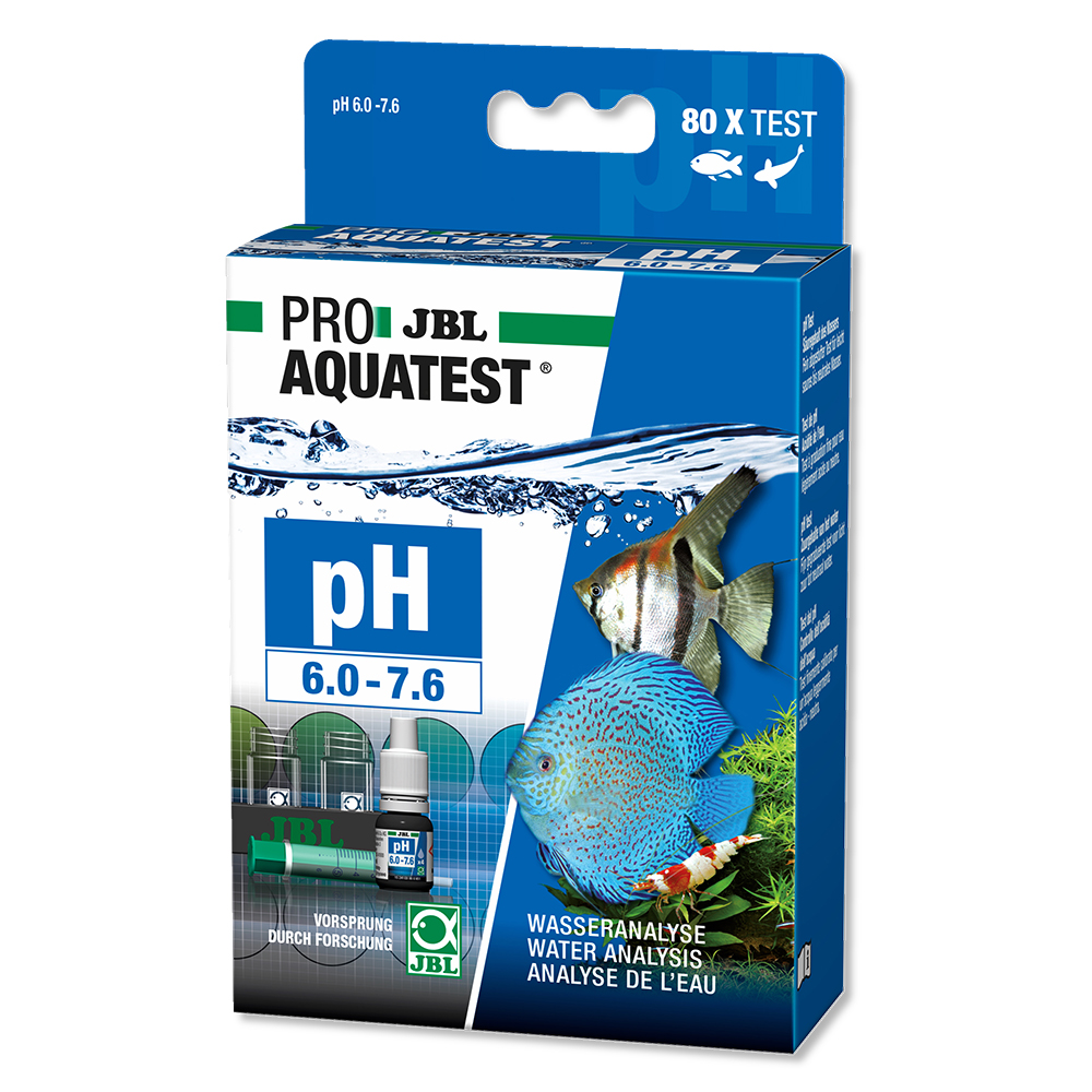 Jbl Pro Aquatest Test Ph 6-7.6 (Acidità) 80 misurazioni