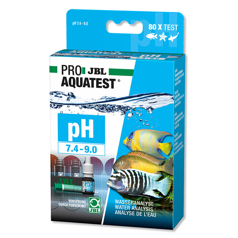 Jbl Pro Aquatest Test Ph 7.4-9 (Acidità) 80 misurazioni