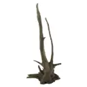 Legno Thai Orchidea 5 con Foto Reale e Misure 27x16x65h cm