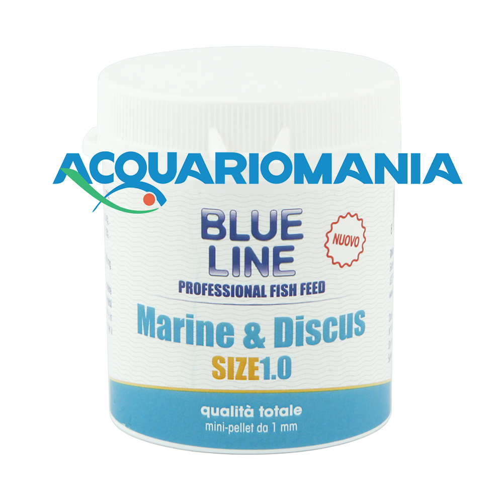 Blue Line Marine &amp; Discus Size 1.0 pellet affondante 1mm 65g