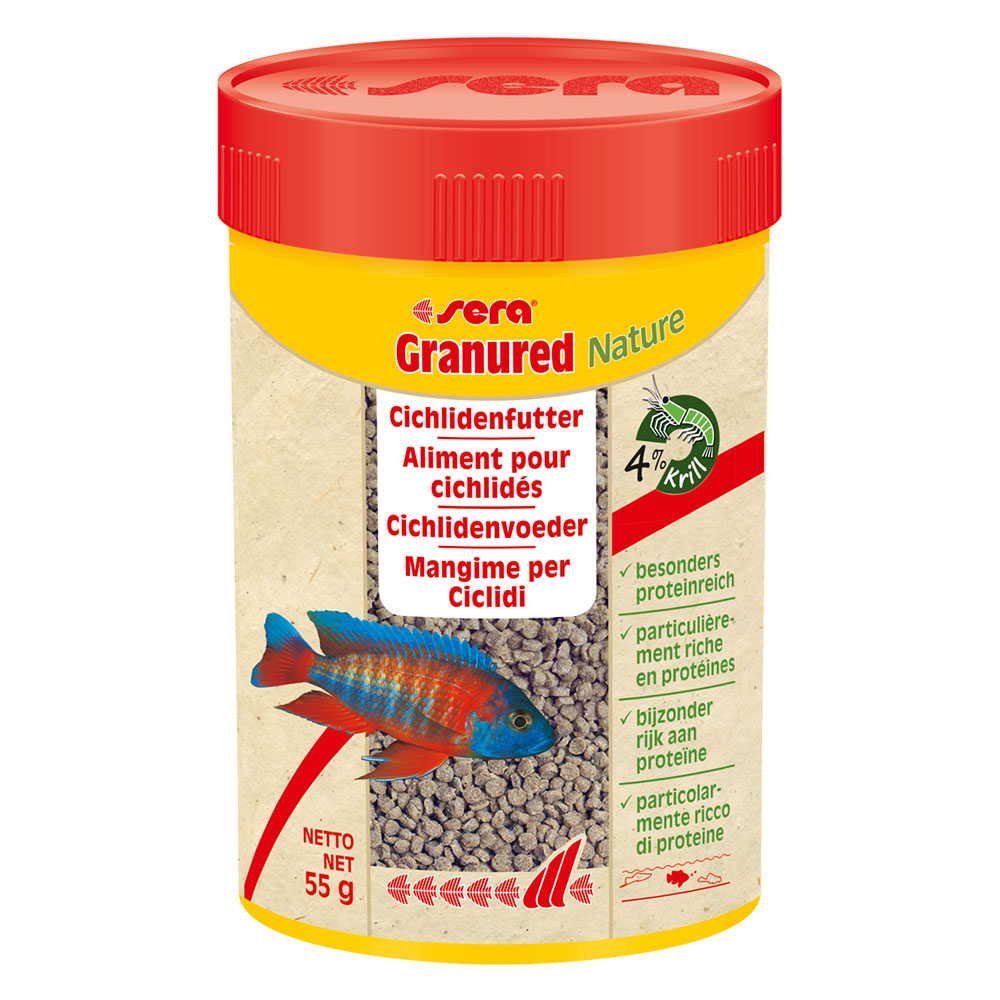 Sera Granured Nature Mangime per Ciclidi 100ml 55gr