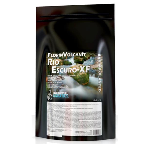 Brightwell Aquatics Florin Volcanit Rio Escuro ExtraFine 2.6lt Black 1mm ideale per caridine