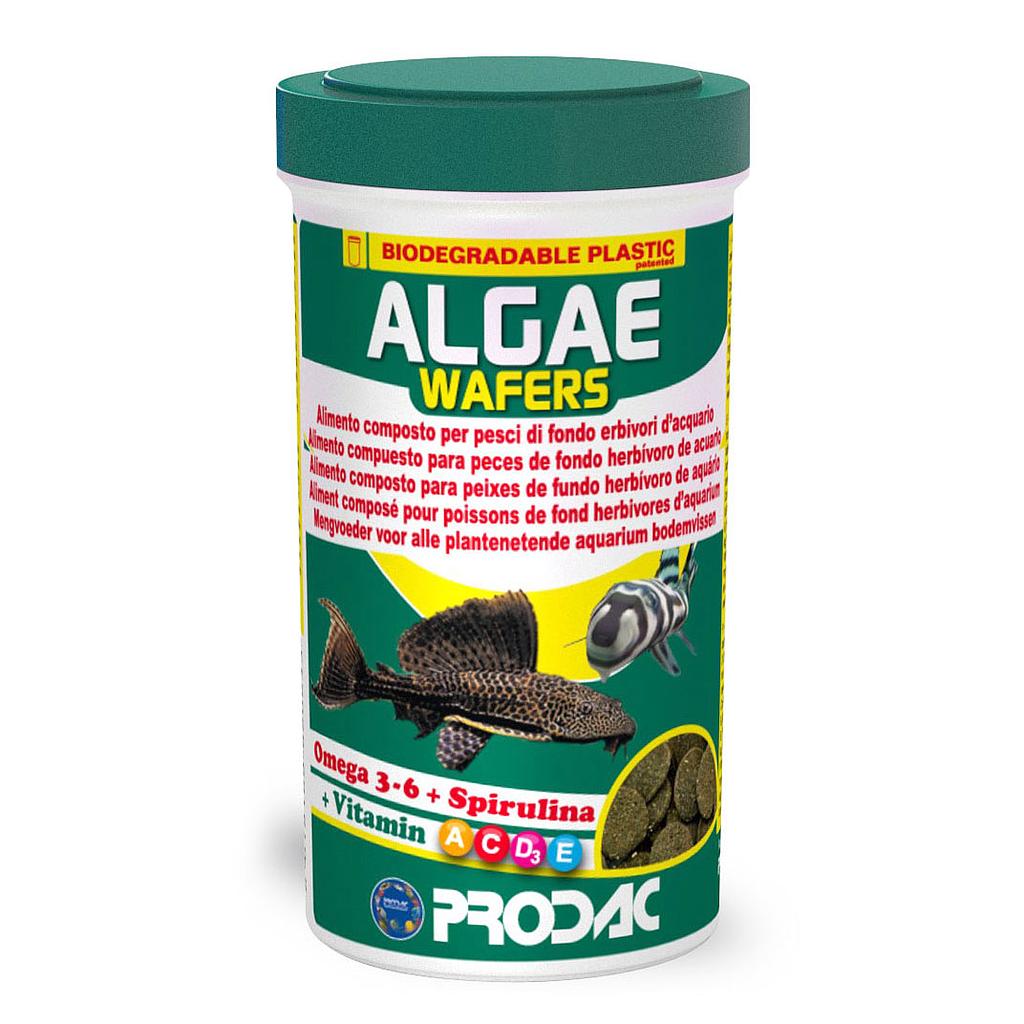 Prodac Algae Wafers Pesci di fondo vegetariani 250ml 125g