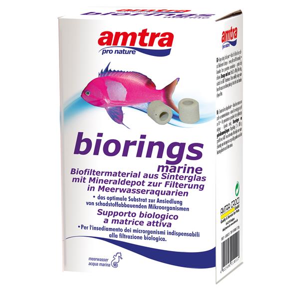 Amtra Biorings Marine Supporto Biologico a matrice attiva 175 g