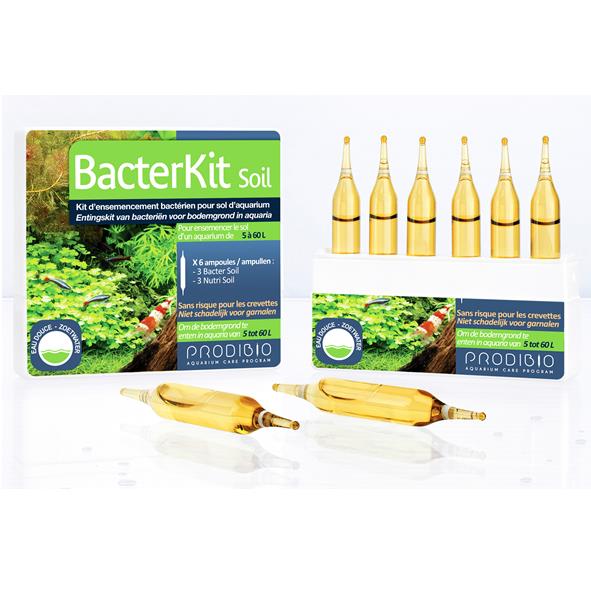 Prodibio Bacter Kit Soil Batteri per Fondi Fertili 6 Fiale