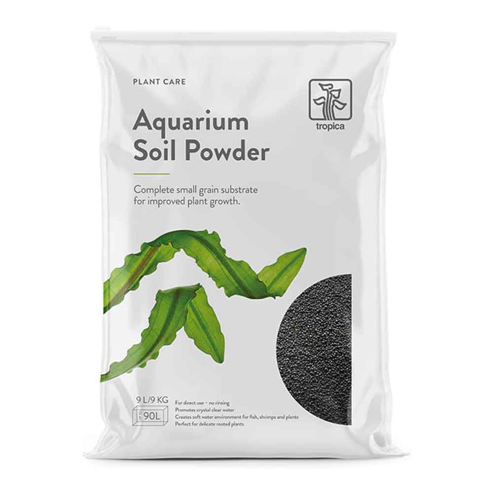 Tropica Aquarium Soil Powder Fondo Fertile attivo completo 9Lt