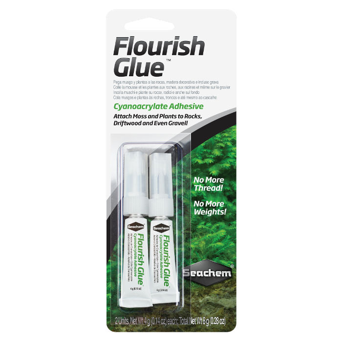 Seachem Flourish Glue Colla per Piante 2 Tubetti da 4 g