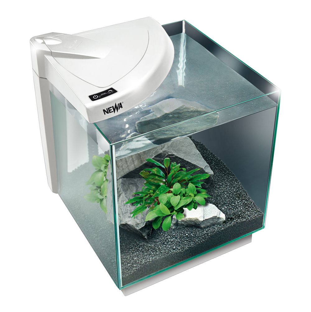 Newa More 20 Acquario Freshwater Completo Led Touch 18Lt Bianco