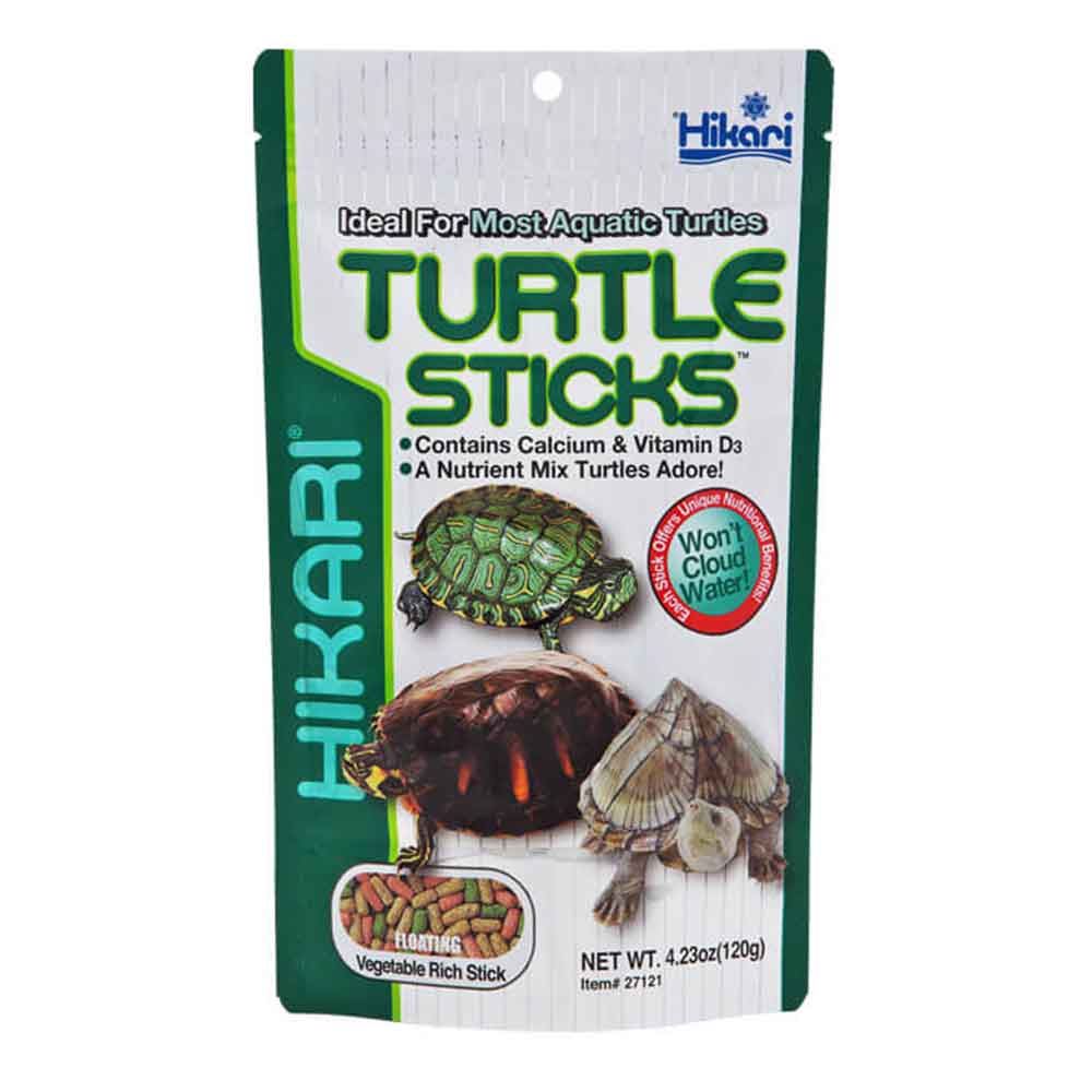 Hikari Turtle Sticks Alimento per Tartarughe d'acqua 120g