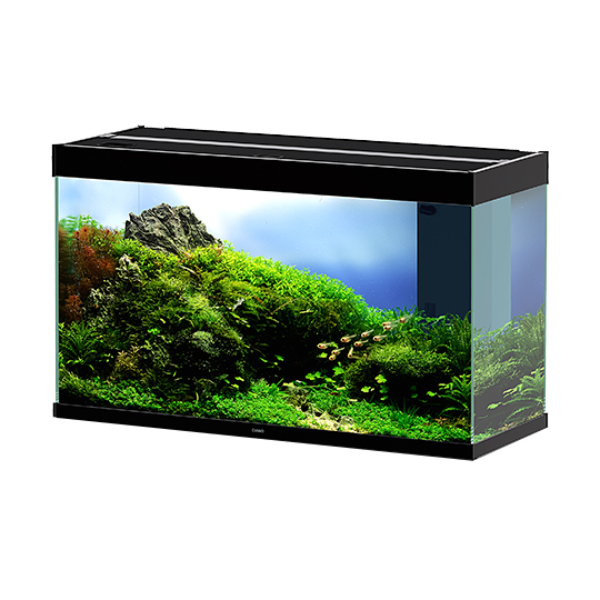 Ciano Aquarium Emotions Pro 100 Nero Acquario Filtro Esterno 102,4x40,2xh61cm 201lt