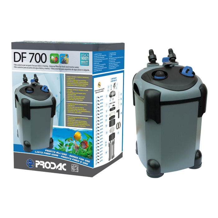 Prodac Filtro Esterno DF700 con UV-C 7W