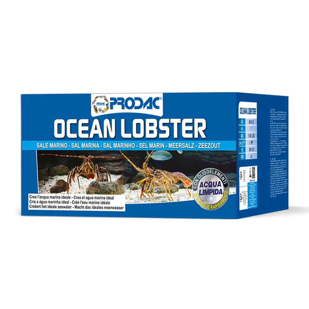 Prodac Ocean Lobster Sale per Acquari Marini con Crostacei 20 Kg per 600 l