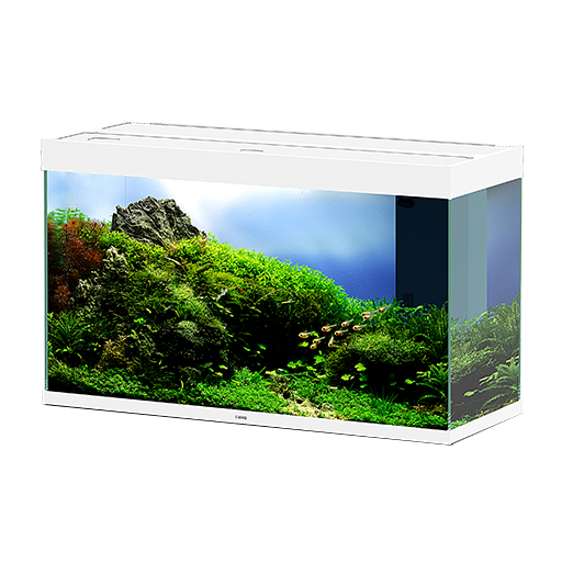 Ciano Aquarium Emotions Pro 100 Bianco Acquario Filtro Esterno 102,4x40,2xh61cm 201lt