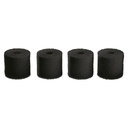 Oase Set 4 Spugne Nere Prefiltro Biomaster 60ppi