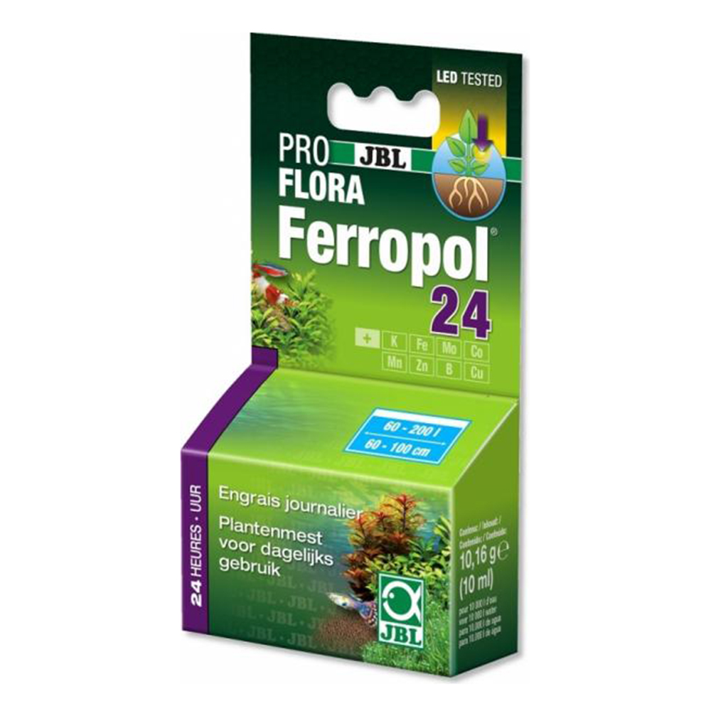 Jbl Pro Flora Ferropol 24 Fertilizzante liquido giornaliero 10ml