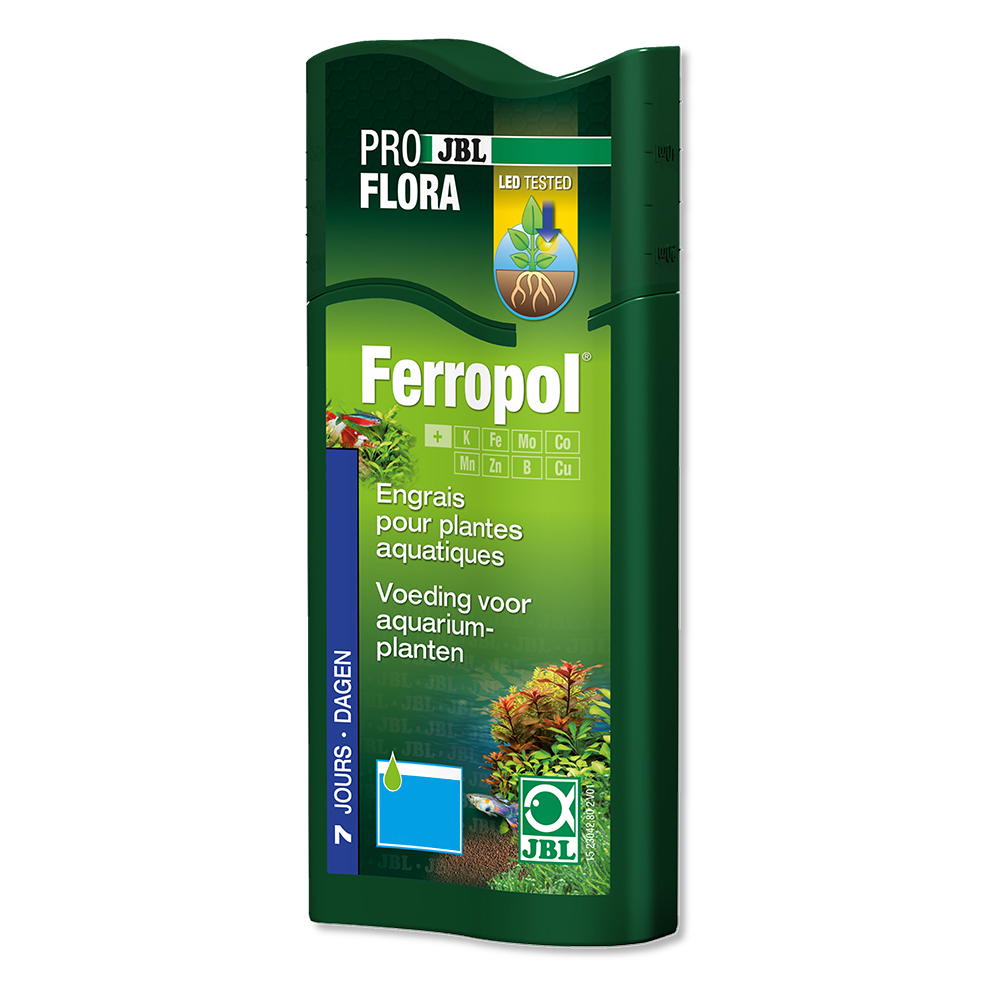 Jbl Pro Flora Ferropol Fertilizzante Base completo 100ml per 400 litri