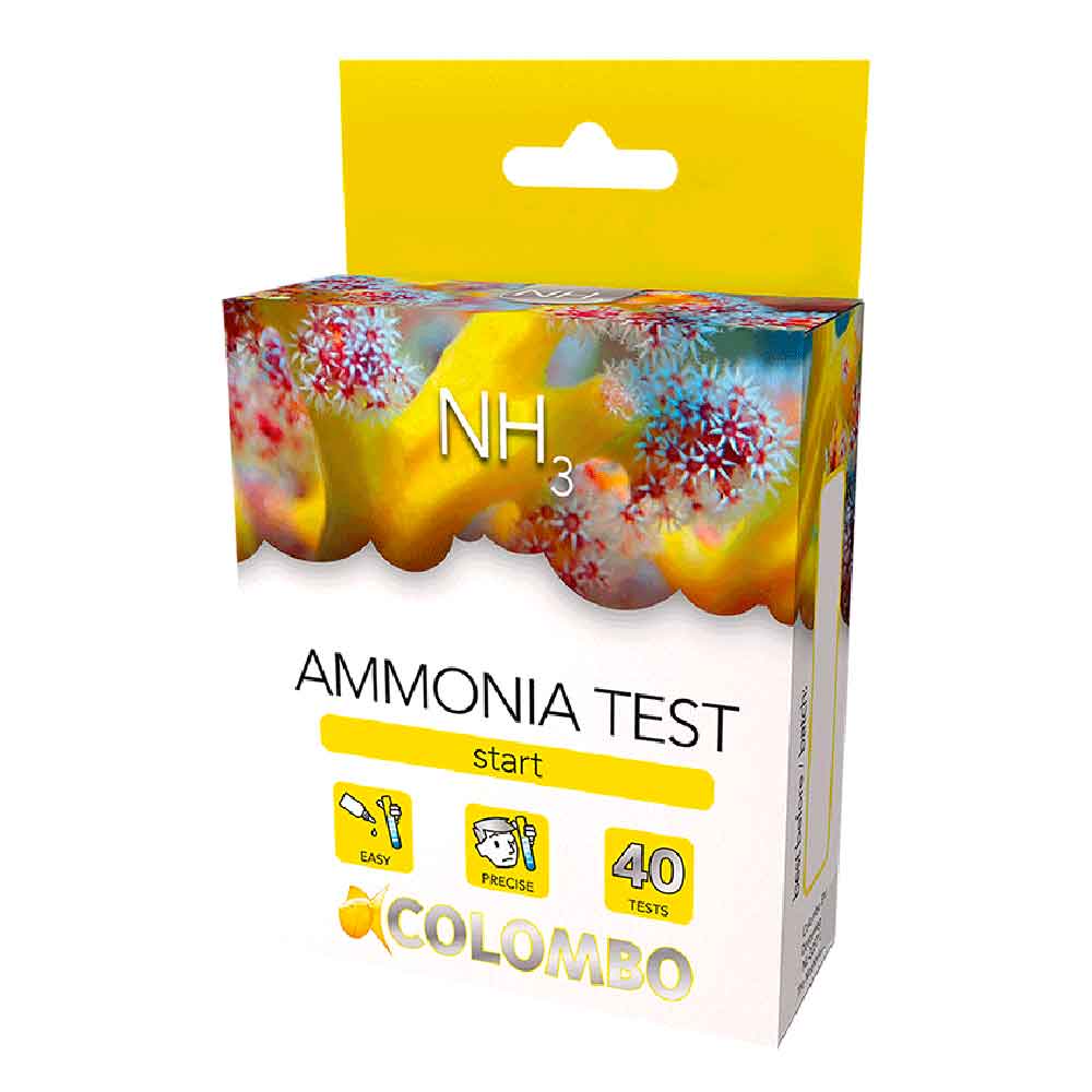 Colombo Test NH3 Ammoniaca per acquario marino 40 misurazioni
