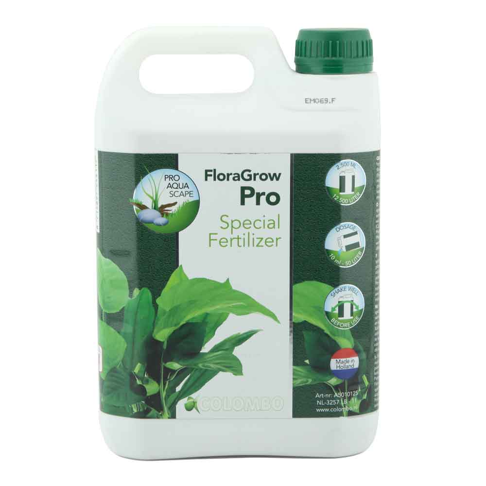 Colombo Flora Grow Pro Fertilizzante liquido completo per aquascaping 2500ml