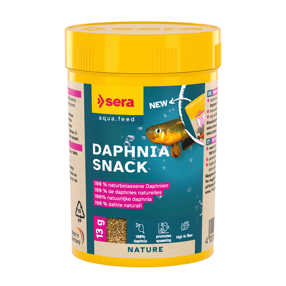 Sera Daphnia Snack Nature Dafnie liofilizzate 100ml 10gr