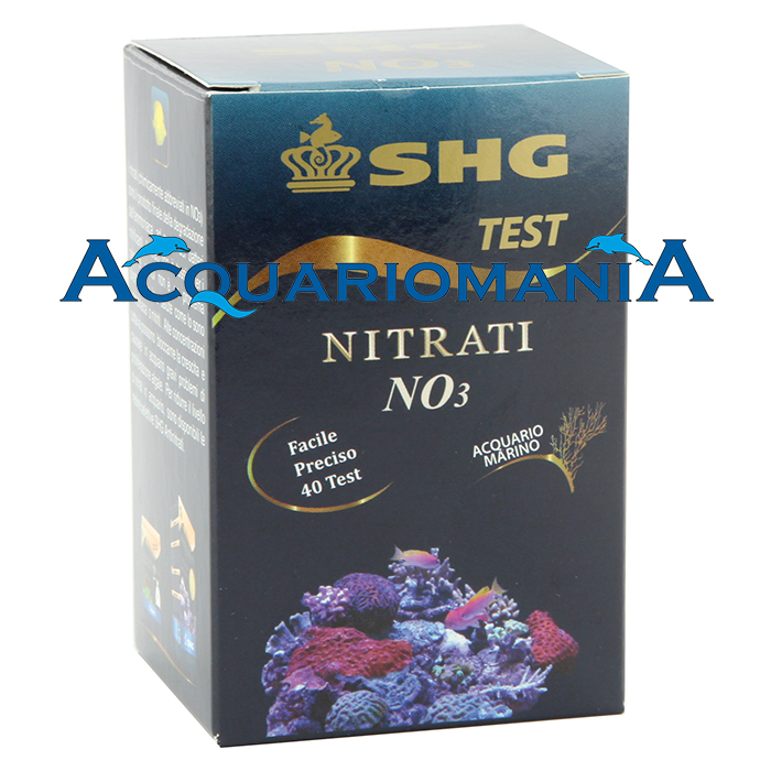 Shg Test NO3 Nitrati per acqua marina 40 misurazioni