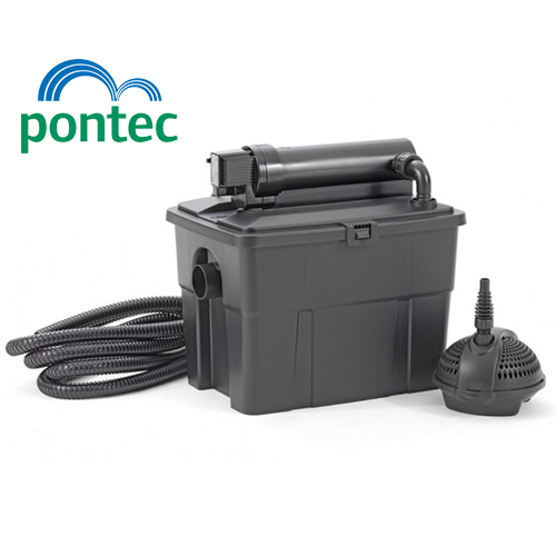 Pontec PondoClear Set 5000 Filtro con UV-C per laghetti fino a 5000l
