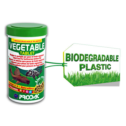 Prodac Vegetable Tablet per tutti i pesci di fondo erbivori 250ml 160g