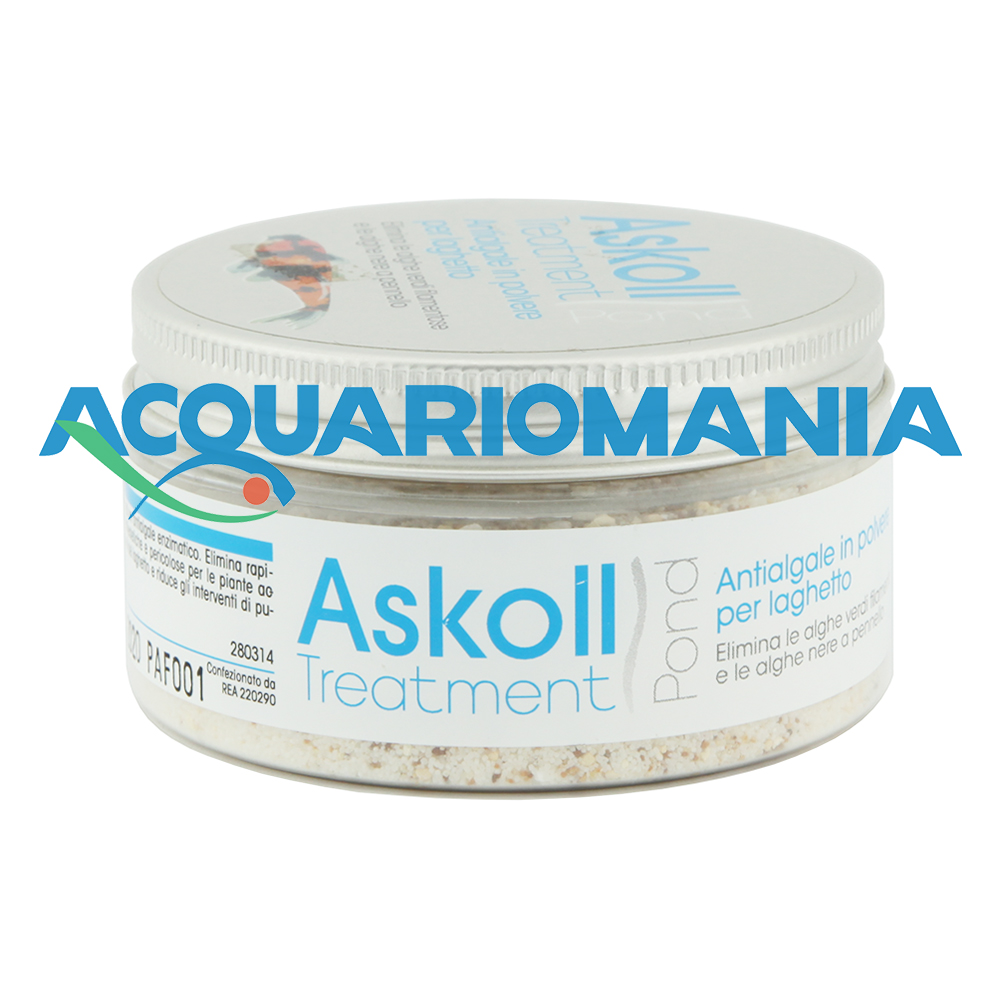 Askoll Treatment Pond Antialghe in polvere 120g per 2000lt