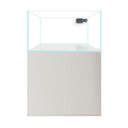 Blau Aquaristic Set Marine Gran Cubic Experience 92 Bianco Acquario Marino con Supporto Stand HD Core 230 Litri