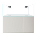 Blau Aquaristic Set Marine Gran Cubic Experience 152 Bianco Acquario Marino con Supporto Stand HD Core 540 Litri