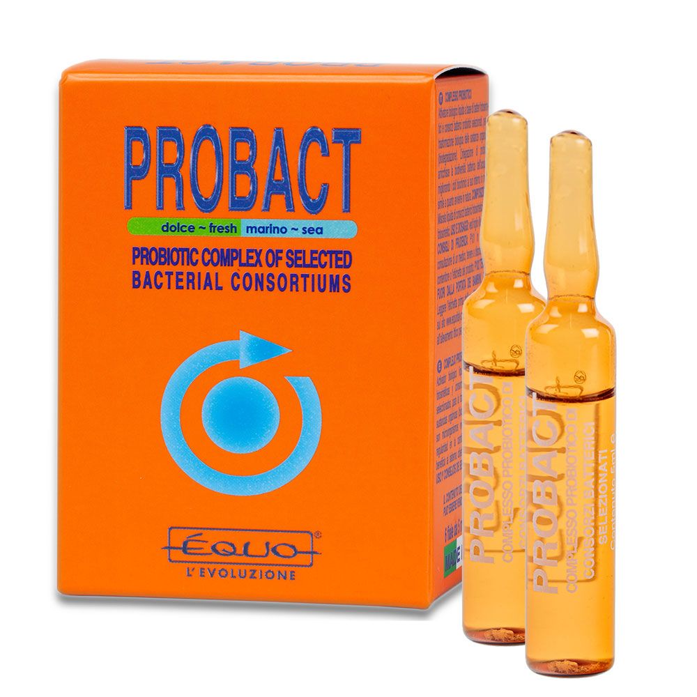 Equo Probact Complesso Probiotico di Batteri per dolce e marino 6 fiale