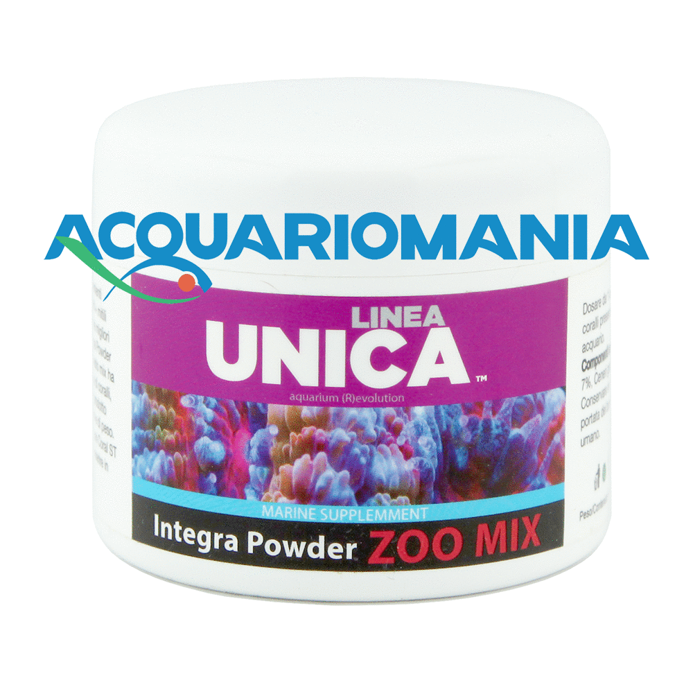 Unica Integra Powder Zoo Mix Alimento per coralli 40g
