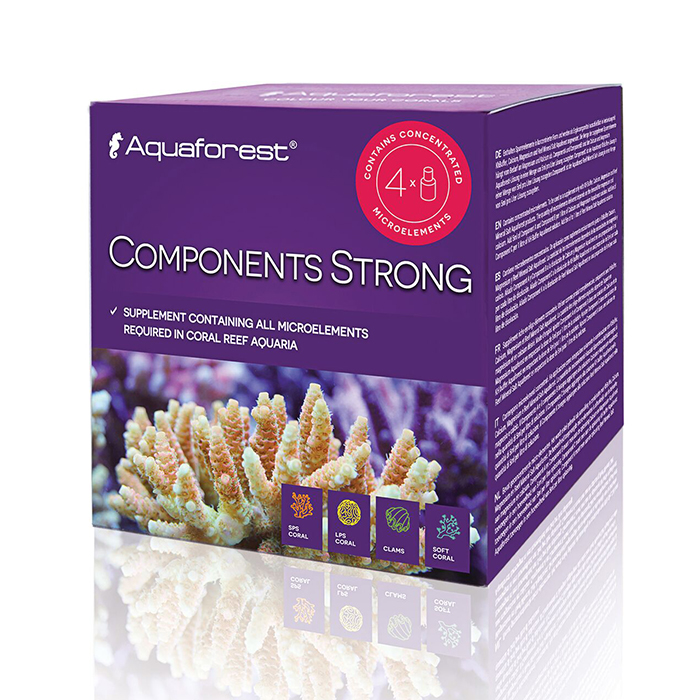 Aquaforest Component Strong 4x75ml Microelementi