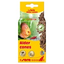 Sera Alder Cones Pigne di ontano trattamento naturale 50pz per 500l