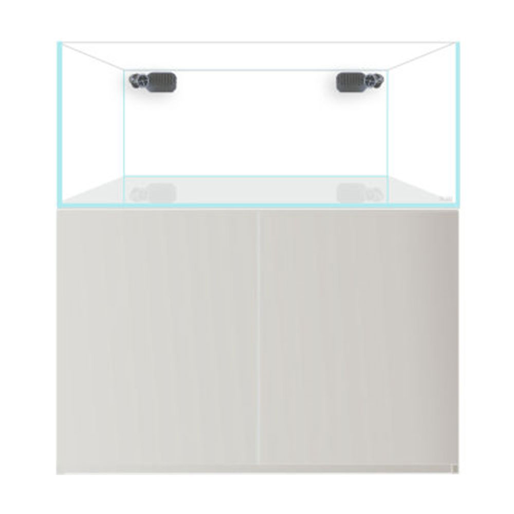 Blau Aquaristic Set Marine Gran Cubic Experience 122 Bianco Acquario Marino con Supporto Stand HD Core 300 Litri