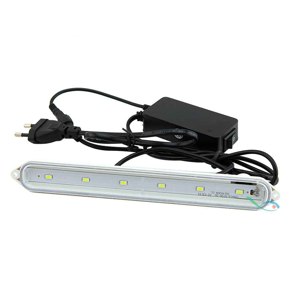 Amtra Wave Ricambio Impianto Luce a Led completo per Acquario Laguna 50 e Riviera 40 Cold Water