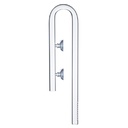 Chihiros InFlow Glass Tubo aspirazione in vetro L per Filtri esterni 300mm con tubi da 16/22mm