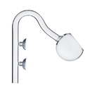 Chihiros Poppy Type OutFlow Glass Tubo mandata in vetro L per Filtri esterni 182mm con tubi da 16/22mm