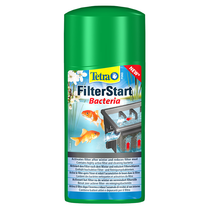 Tetra Pond Filter Start Bacteria Batteri attivatori per Laghetto 1000ml per 10000Lt