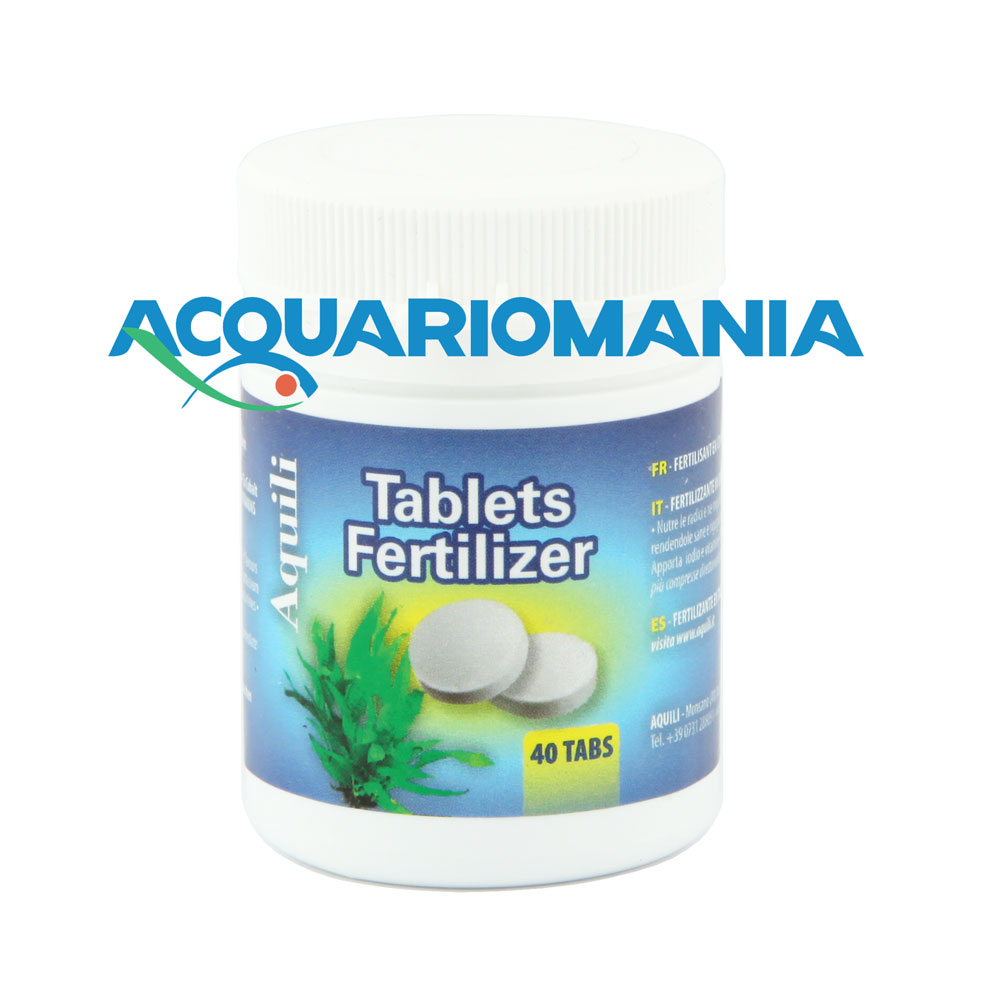 Aquili Tablets Fertilizer 40 Tabs per il substrato