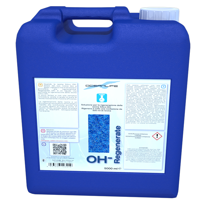 Oceanlife Regenerate OH- Soluzione rigenerante per Cationic OH- 5000ml