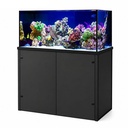 Genesi Acquario Marino Reef Plus Extrachiaro Completo con Sump e Supporto in Alluminio Nero 100x50x50h cm