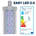 Aquatlantis Easy Led Universal 2.0 Marine & Reef Lampada per attacco T5/T8/singola (ex 25W/35W) 742 mm 36W