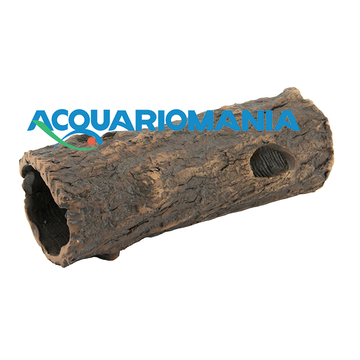 Ceramic Nature Log M Decoro Legno forato in ceramica 18cm