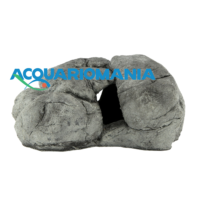 Ceramic Nature Stone KH-42 Roccia forata in resina per acquario 18x11x9cm