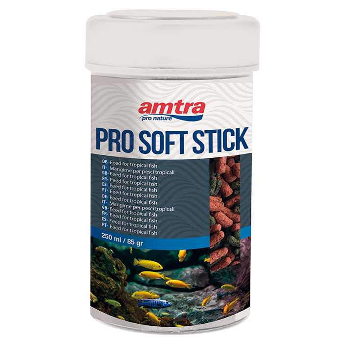 Amtra Pro Soft Stick Mangime per pesci grandi 250ml 85g