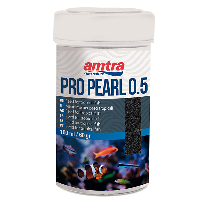 Amtra Pro Pearl 0.5 Mangime per pesci piccoli esigenti 100ml 60g