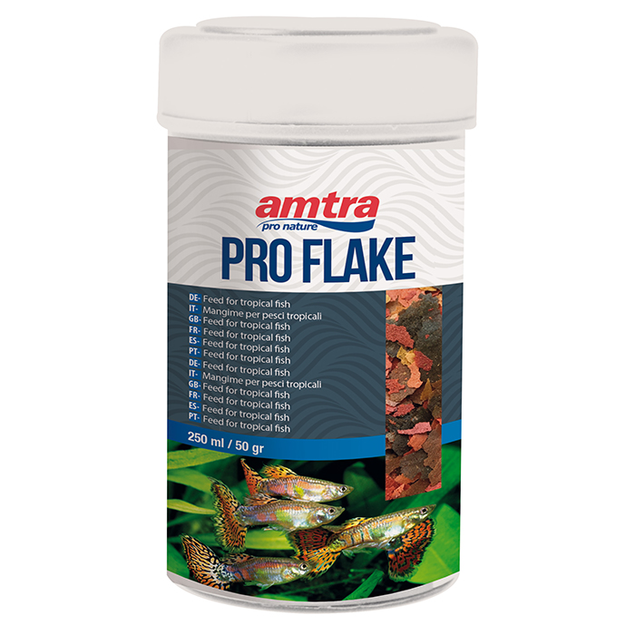 Amtra Pro Flake Mangime in scaglie 250ml 50g