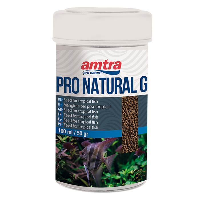Amtra Pro Natural Gran Soft Mangime in granuli morbidi 100ml 50g