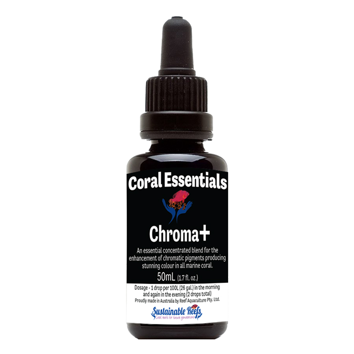 Coral Essentials Chroma  Coenzimi organici solubili e complessi per la colorazione dei coralli 50ml