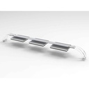 Gnc Bridge 3 Supporto per 3 Plafoniere BluRay per Vasche da 180 a 228cm